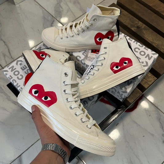 Comme des Garçons PLAY x Chuck 70 High 'HUESO'